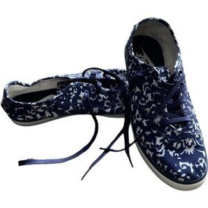 Nike Starlet Saddle Sneakers CVS Print Low Top 528905-500 Blue Women 7